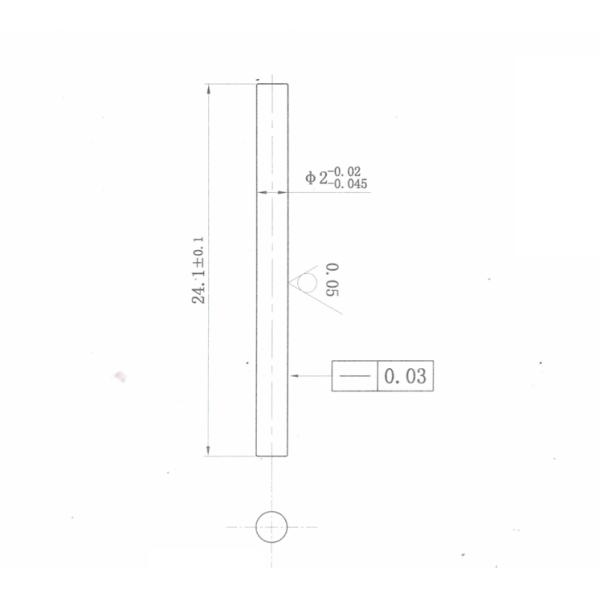 Pickling D669 Stainless Steel Isolator Shaft For Miniature Circuit Breaker