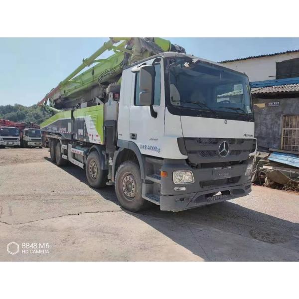 13875*2500*4000 mm Dimensions Concrete Batching Plant Used Zoomlion 56 Meter Pump Truck