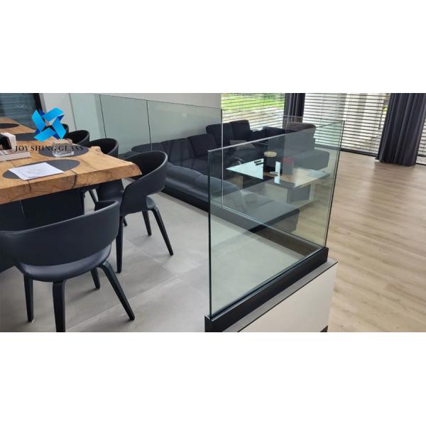 12.38mm Safety Laminated Glass for Indoor Stair Glass Guardrails