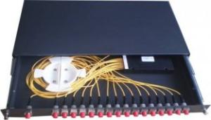 FC,SC,ST,LC optinal Rack Mounted Fiber Distribution Box Splitter Module For FTTH
