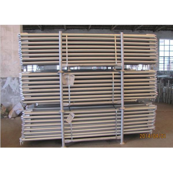 Steel Q235 ring lock scaffolding system / allround scaffold ledgers