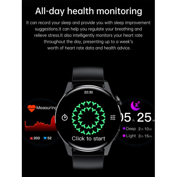 IP67 Bluetooth Call Smart Bracelet 260mAh Music Player Silicone Wristband