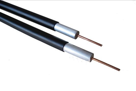 Welded Aluminum Tube QR 540 JCAM Distribution Cable with CCA Conductor PE Jacket