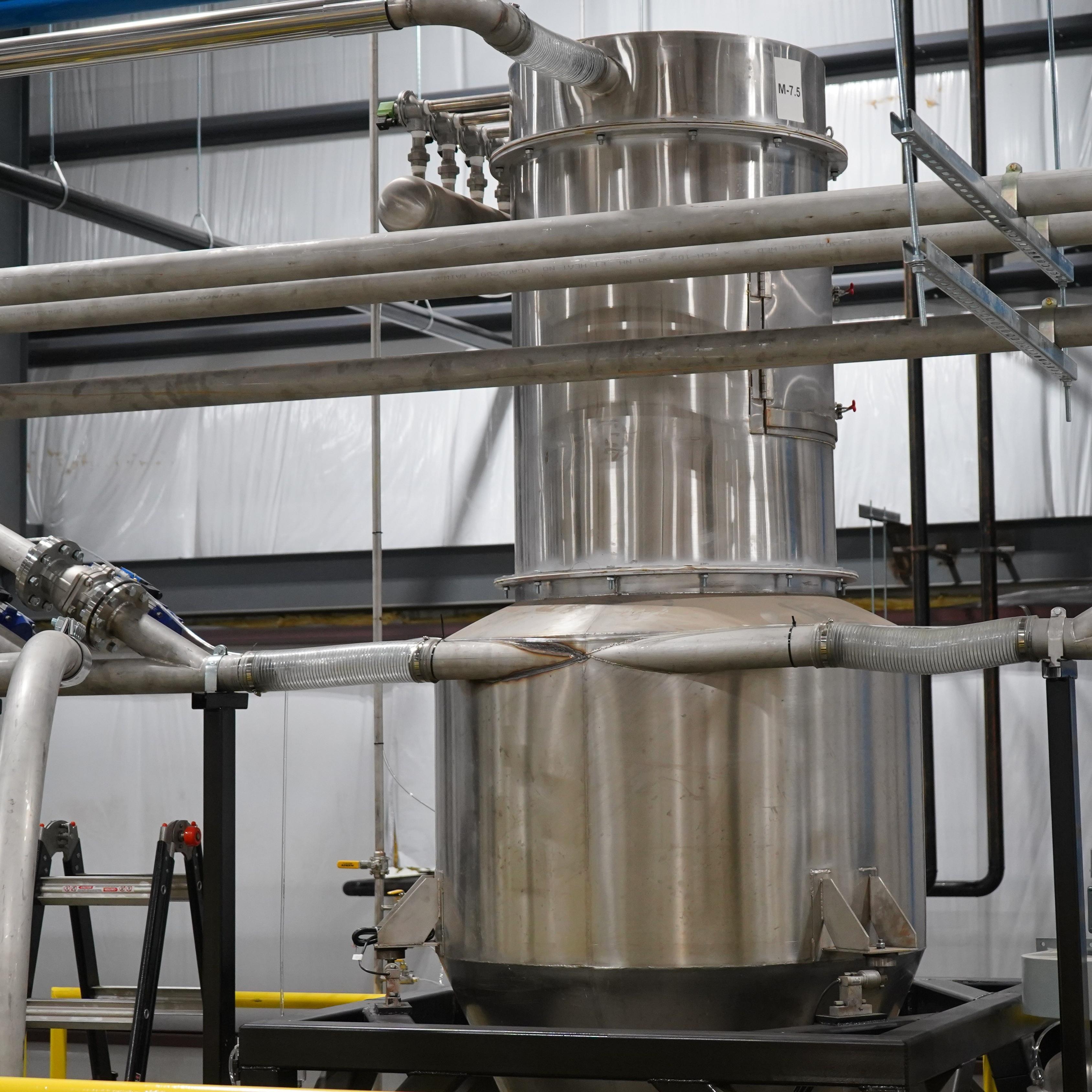 2000–3000kg/H Automatic Batching System For Chemical / Plastic / Building Material Processing