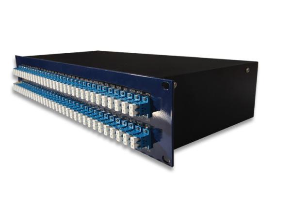 1x32 and 1x64 PLC splitter in 1U & 2U patch panel For CATV Networks