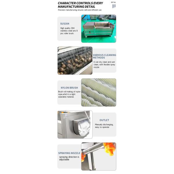 Electric Automatic Commercial Electric Potato Peeler Machine For Manually Discharging