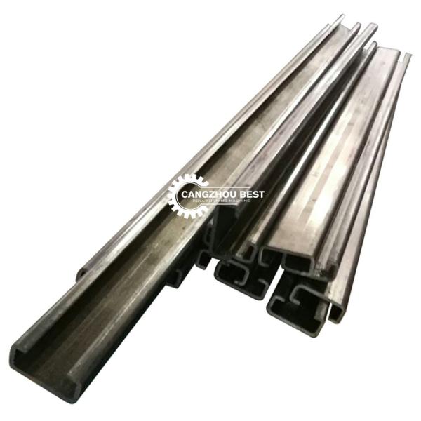 Metal Heavy Gauge 5MM 6MM Guardrail C Post Roll Forming Machine