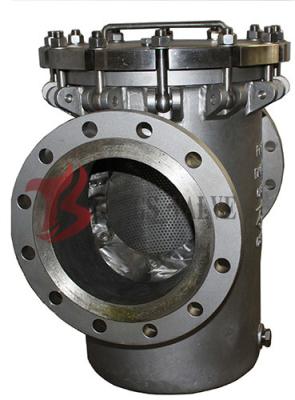 Cast Steel Simplex Basket Strainer ANSI 150LB Quick Opening Bolted Cover