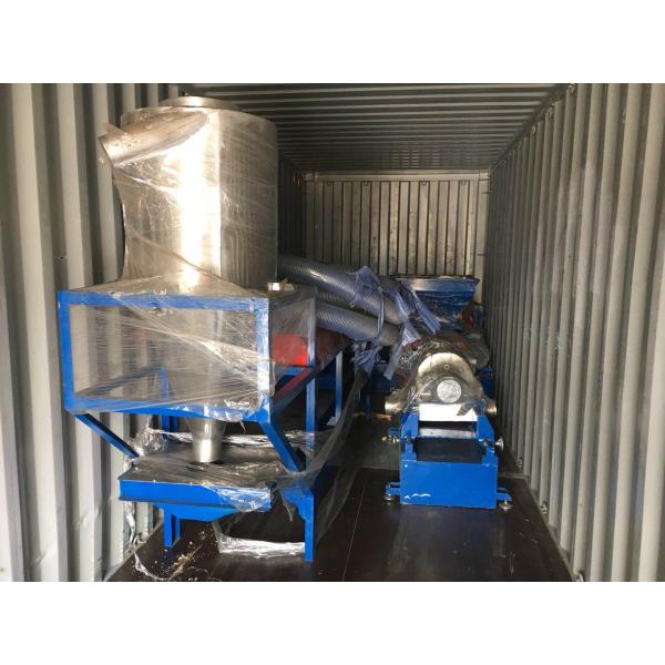 1500x220x320 cm TPR Compound Extruder Line with Superior and Performance 17000 KG