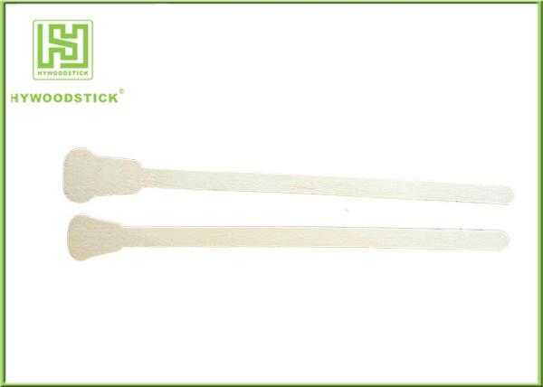 Paddle Shape Wooden Coffee Stirrer Sticks Plain Flat Cheers Drink Stirrers OEM