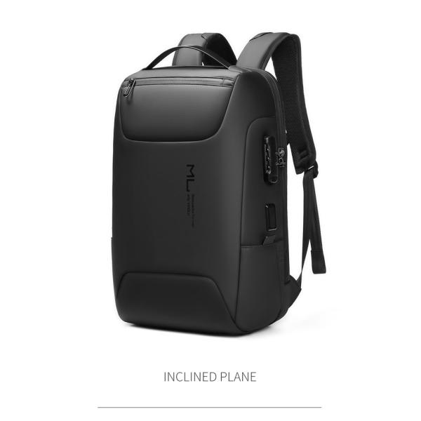 Nouveau sac portable chargeur USB anti-vol hommes collège école sac à dos imperméable sac à dos sac à dos pour hommes