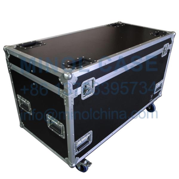 Professional Aluminum Utility Trunk Flight Case With Casters