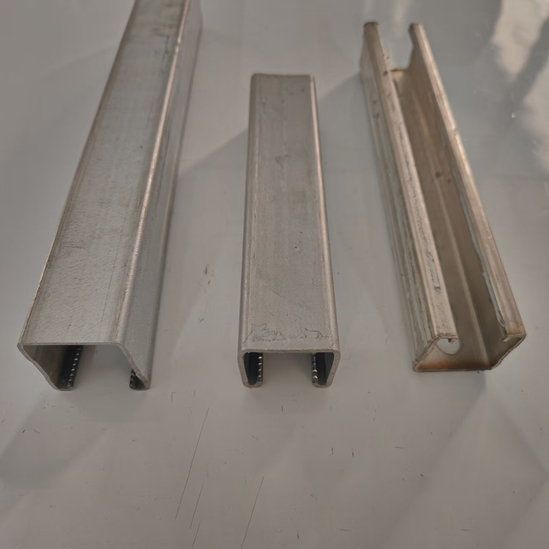 High Strength Stainless Steel C Shaped Solid Strut Channel For Construction