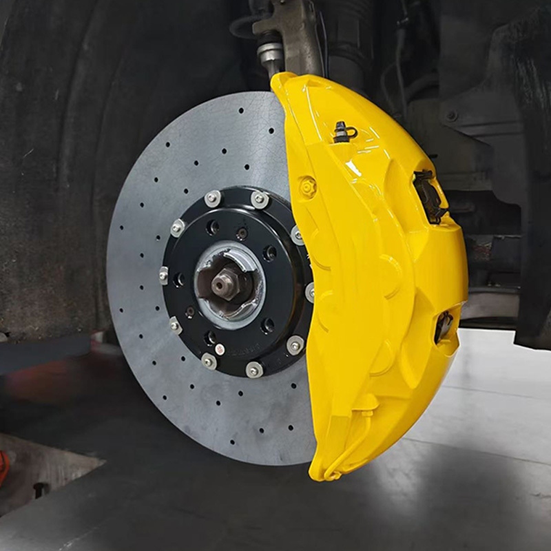 High-Performance Carbon Ceramic Brake Discs 1650°C Heat Resistance, Low Wear Carbon Ceramic Brake Discs OEM Direct Replacement For Original Iron Brake Discs Upgrade To Ceramic Brake Discs With 911