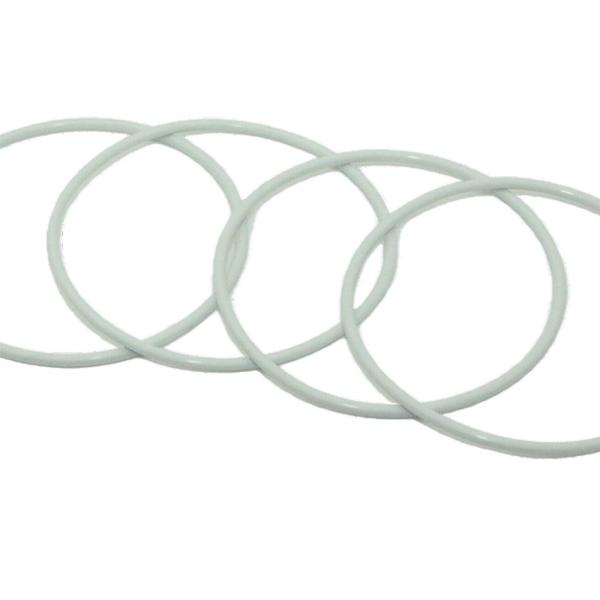 REACH Certified Glow Colored Silicone Rubber O-Rings para selos de cores personalizados