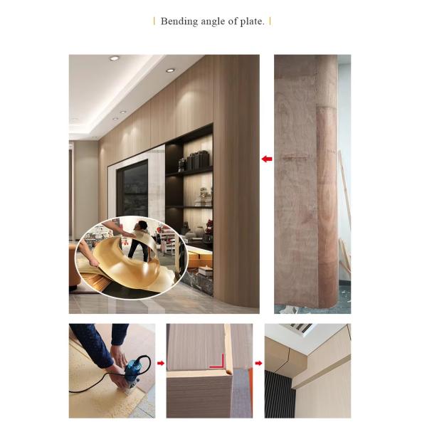 Hot Sale Bamboo Charcoal Marble Wall Panel High Gloss Waterproof And Flame Retardant Board TV Background Wall Villa Specific