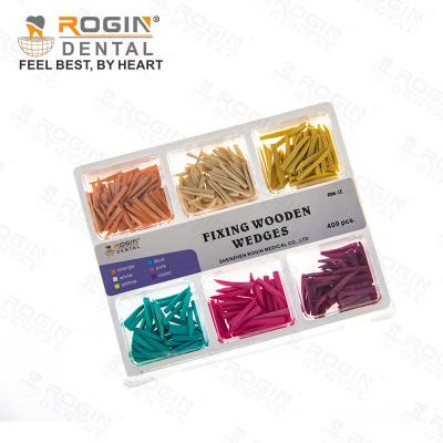 Dental Medical Type Color Red Superthin Wooden Wedges 400pcs Maplewood wedges for a Perfect.