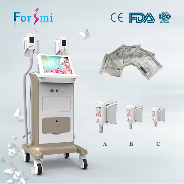 1 treatment 6cm slimming cryolipolysis cool shaping machine freezing fat cells