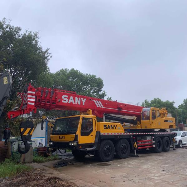 75 Ton Lifting Load Sany 750 Second Hand Crane 80km/H For Heavy Operations