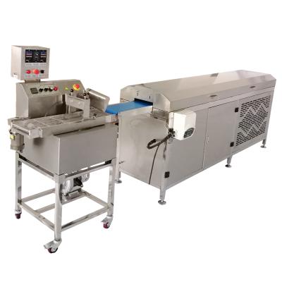 Small Chocolate Enrober Machine for Pet Food Coating