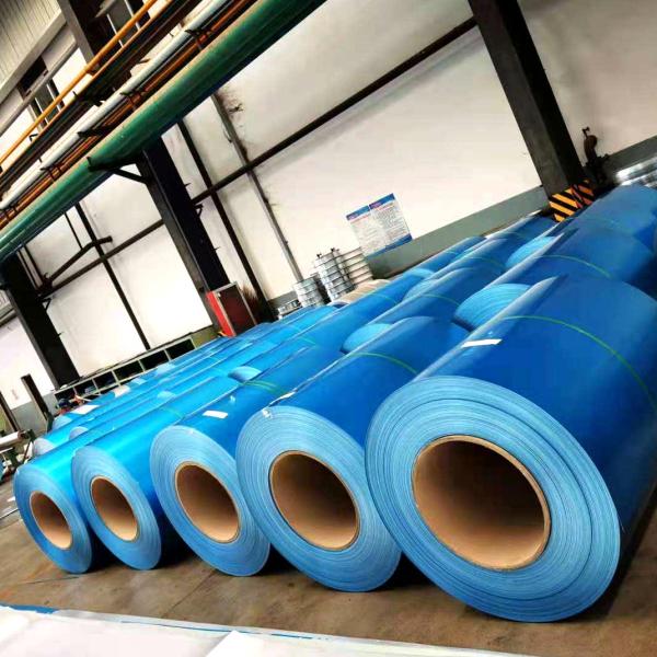 Prepainted Coil PPGL Zinc Color Coated Roofing Sheet Coil Steel ODM