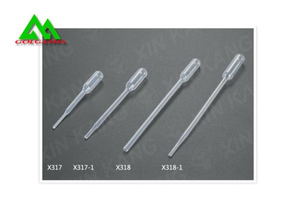 Pasteur Pipette Dropper Medical And Lab Supplies Disposable Glass / Plastic
