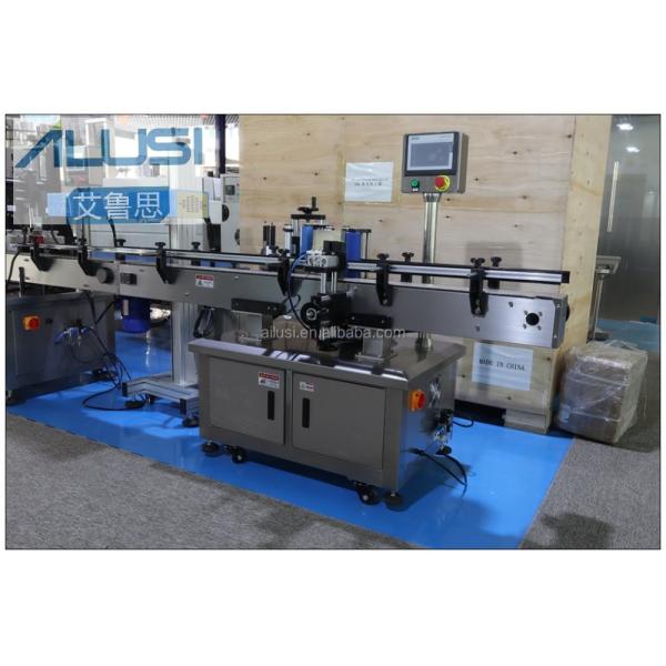 Производственная линия пластиковой бутылки Ailusi SUS304&316L жидкостная заполняя покрывая с обозначать круглой бутылки