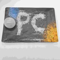 Matériau de qualité d'extrusion de polycarbonate à haute chaleur PC V0 à diffusion de lumière antistatique