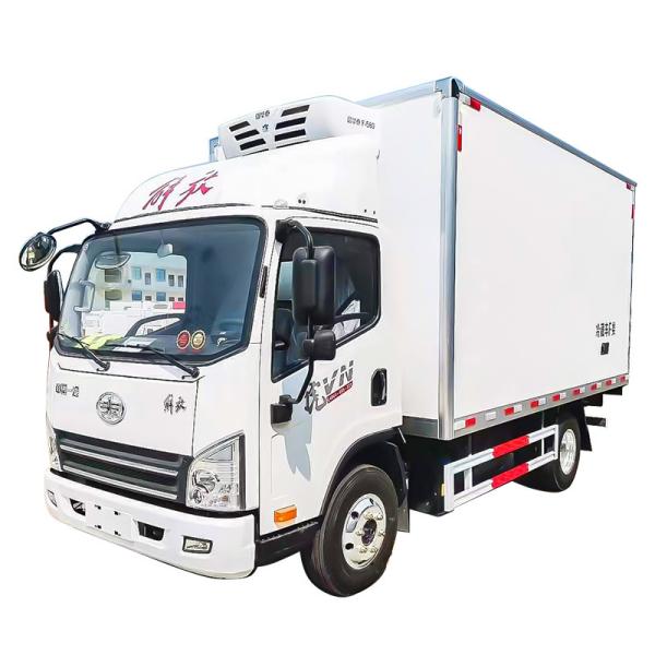 Box Dimensions L x W x H mm 4050x2100x2100 mm Seafood Refrigerated Transport Vehicle with 4.2m Wide Body and Euro 2 Emissions