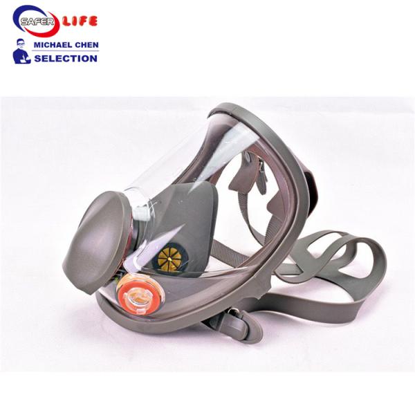 Respirador facial completo con sistema de aire suministrado máscara de función tres en uno