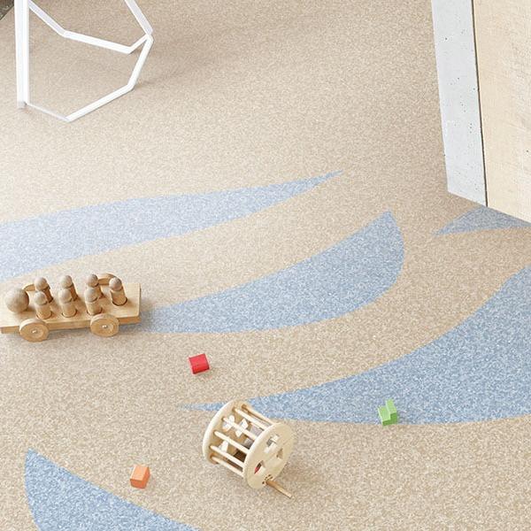 Modern Relle Flooring Homogeneous Vinyl Flooring Used In Hospitals