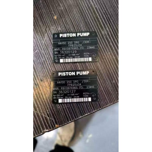 Rexroth A4VSO Series 71 Axial Piston Pump - 280 bar, 250 mL/r