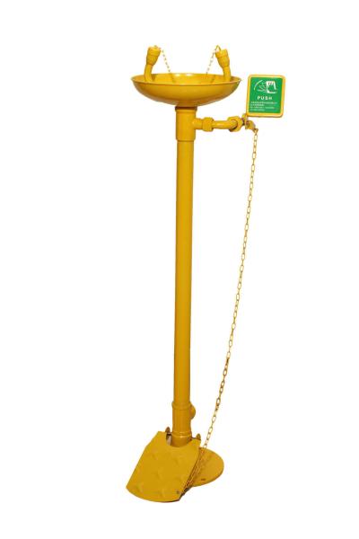 Colorful SUS304 Emergency Shower And Eyewash Station With Epoxy Coated