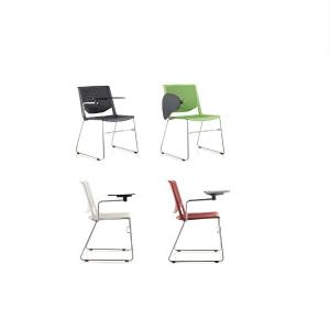 Training chair with writing tablet