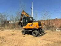 Excavateur Xiniu 80 d'occasion de classe 8 tonnes Machine de construction de seconde main fiable