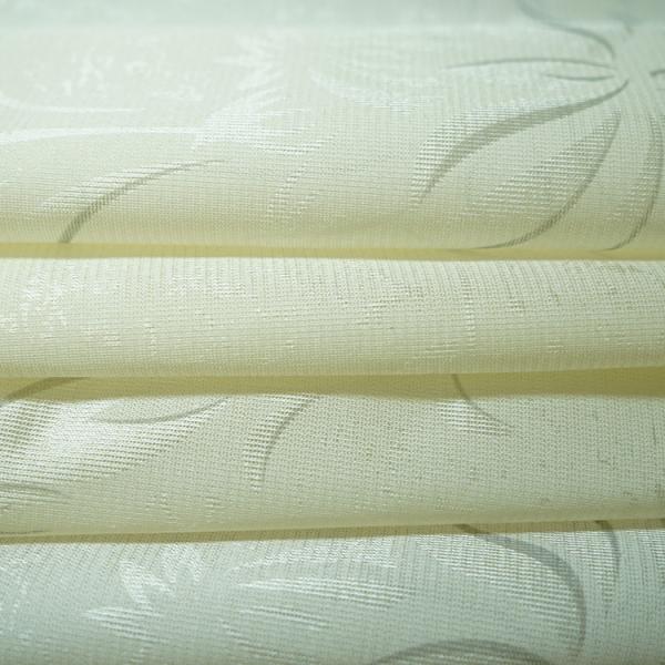 Light Resistance Beige plain Jacquard Mattress Fabric 70gsm-90gsm