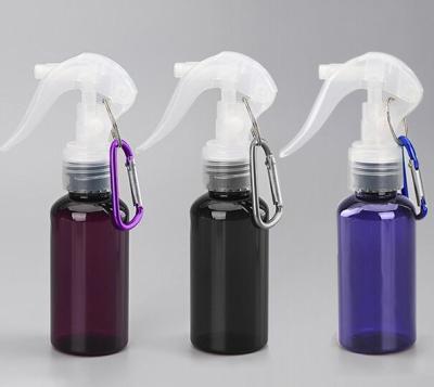Empty Plastic Perfume Spray Bottle 60ML Small Plastic Trigger Spray Bottle Keychain Alcohol Trigger Spray