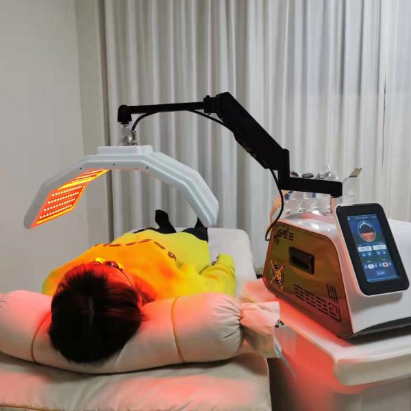 Facial PDT 7 Color LED Phototherapy Machine 5 Handles Acne Scar Treatment Machine