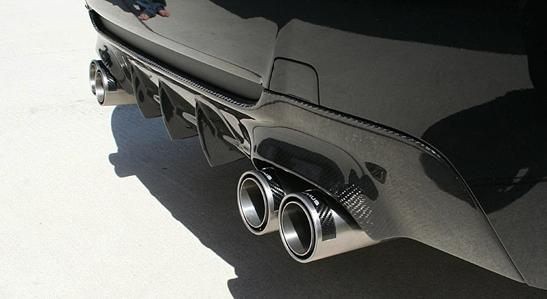 Супер отражетель волокна углерода Э92 - приспособленный бампер М-техника Д-серий