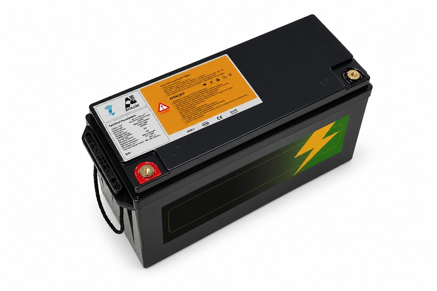 Custom 12V 100Ah Sodium-Ion Battery Pack 1200Wh for Extreme Cold & RV Backup