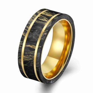 Designer Forged Carbon Fiber Rings | Custom Colors | Wholesale
