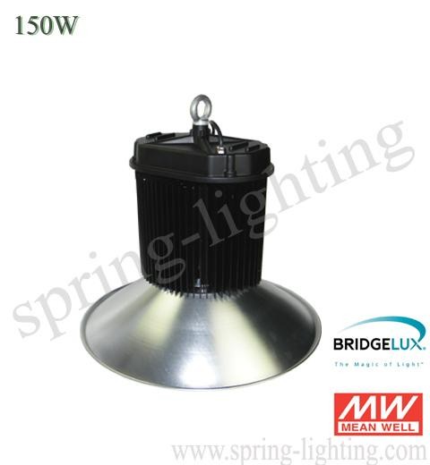150W 50000 hours 12V / 24V High Power LED High Bay Light / Dimmable LED Light