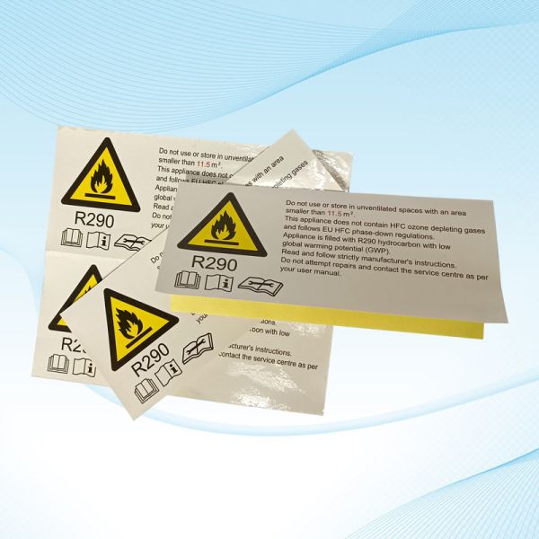 Waterproof Safety Operation Warning Sign Sticker Labels