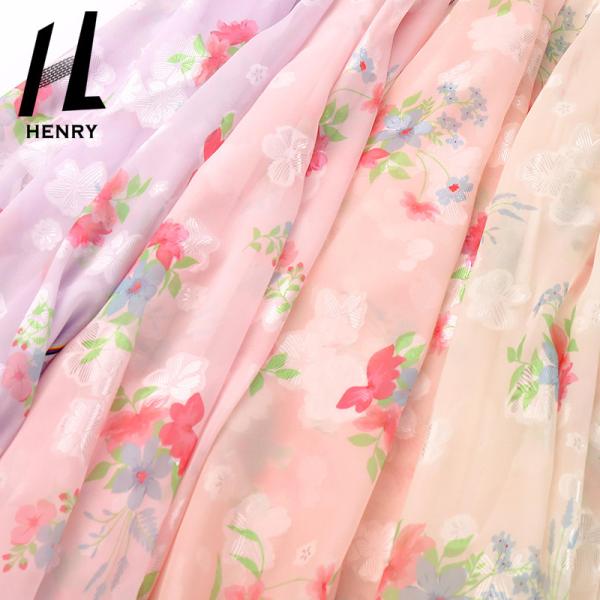 Soft Tulle Print Pattern 100% Polyester Mesh Fabric For Women'S Dress