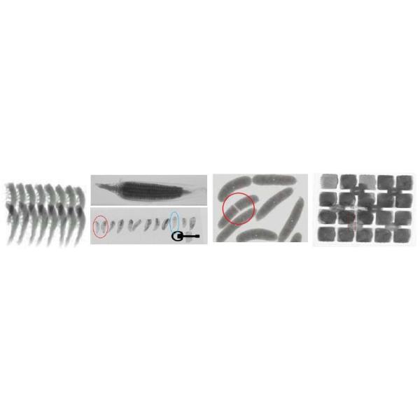 Диод машины UNX6030N Unicomp x Рэй одевает разрешение 0.4mm для проверки загрязнения пищевых продуктов