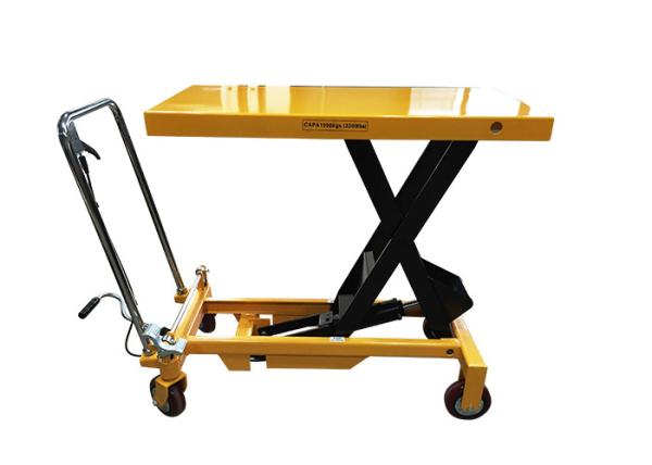PT800A PT1000A Heavy Duty Steel Construction Scissor Lift Platform Load Capacity 1000kg