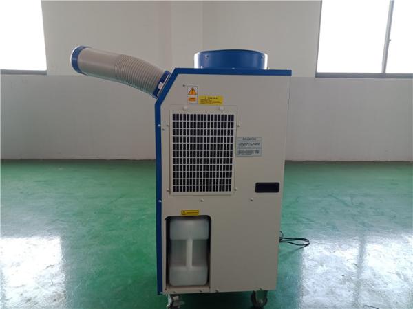 Dos refrigeradores provisórios portáteis industriais do condicionador de ar do silêncio 2700W espaço exterior