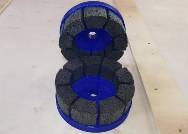 Abrasive Disc Segment CNC Deburring Brushes For Limestone Slate Surface Finish