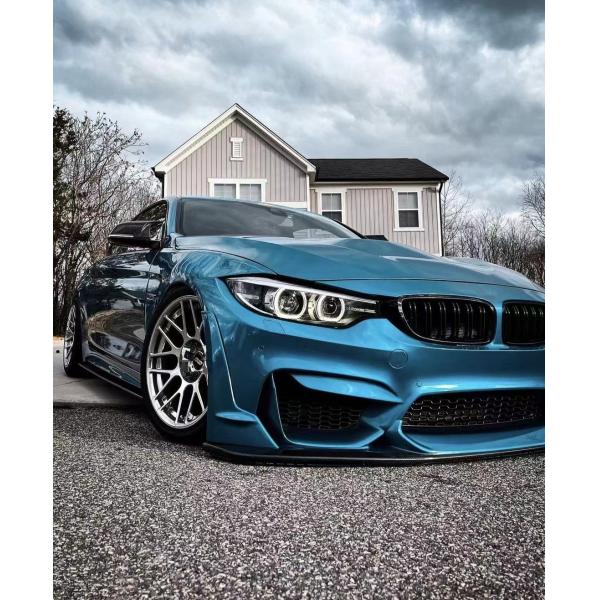 For BMW M3 M4 F80F82 Carbon Fiber Body Kit M3 M4 F80F82 Upgraded Carbon Fiber Front Lip Front Spoiler