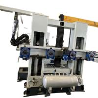 Tipo elegante máquina pulidora automática de 4 estaciones con el motor servo